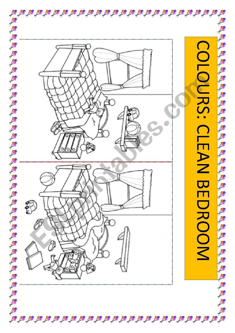 Clean and dirty environment worksheet