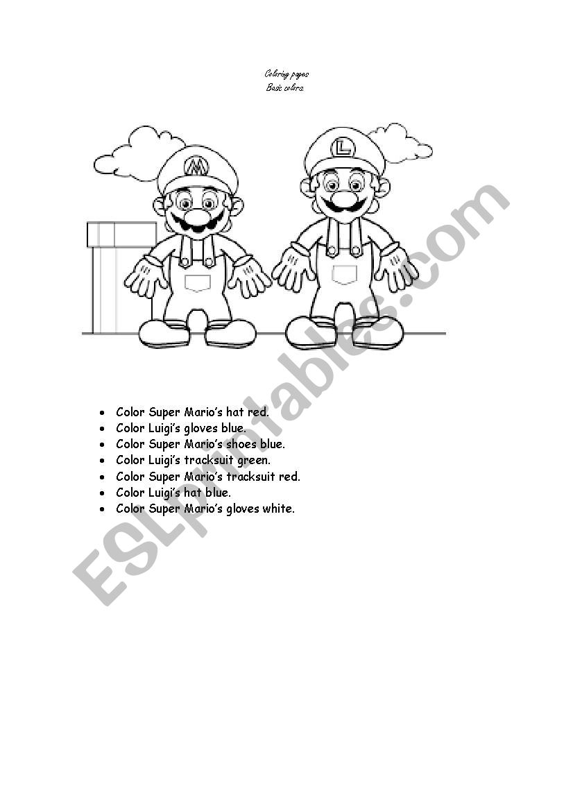 Coloring Pages worksheet