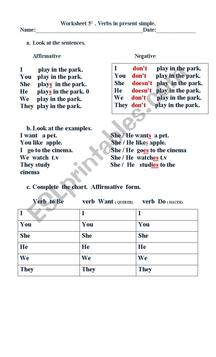 past simple tense worksheet