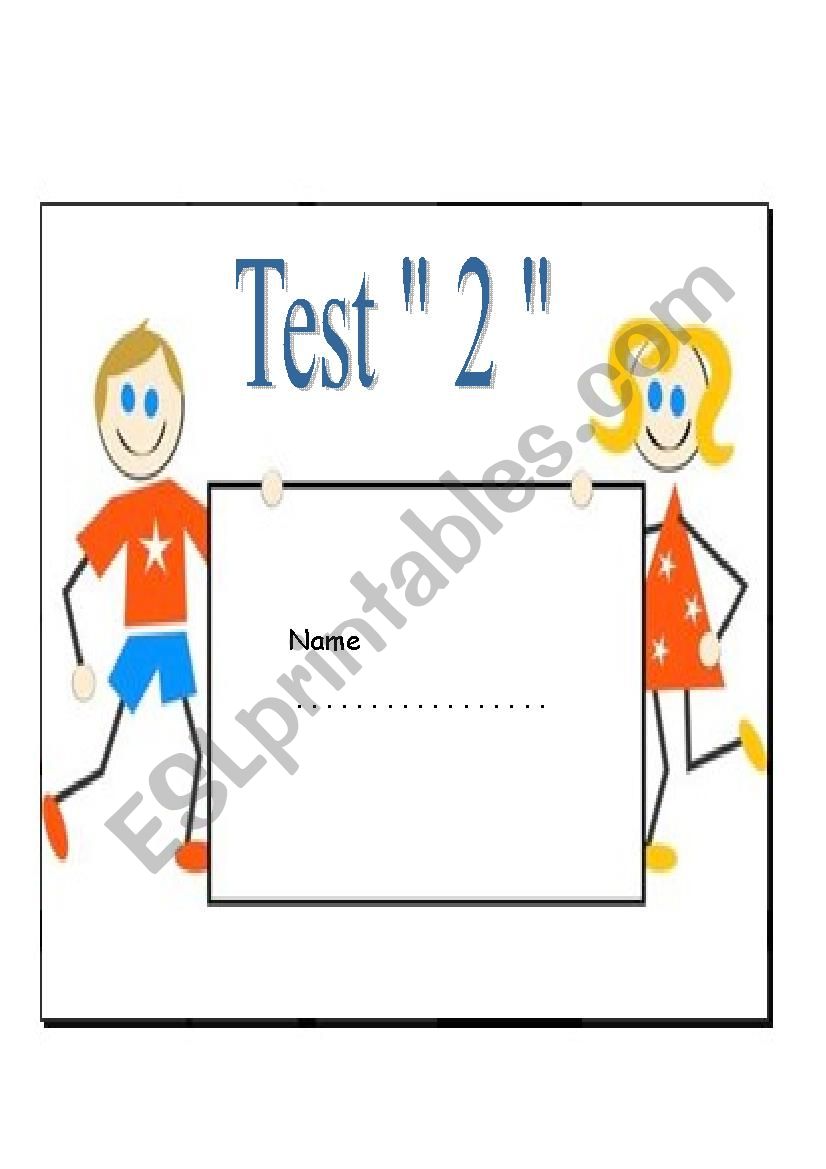 Test for beginners worksheet