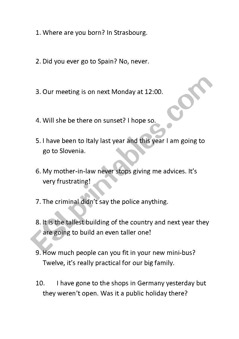 common-errors-esl-worksheet-by-seldo