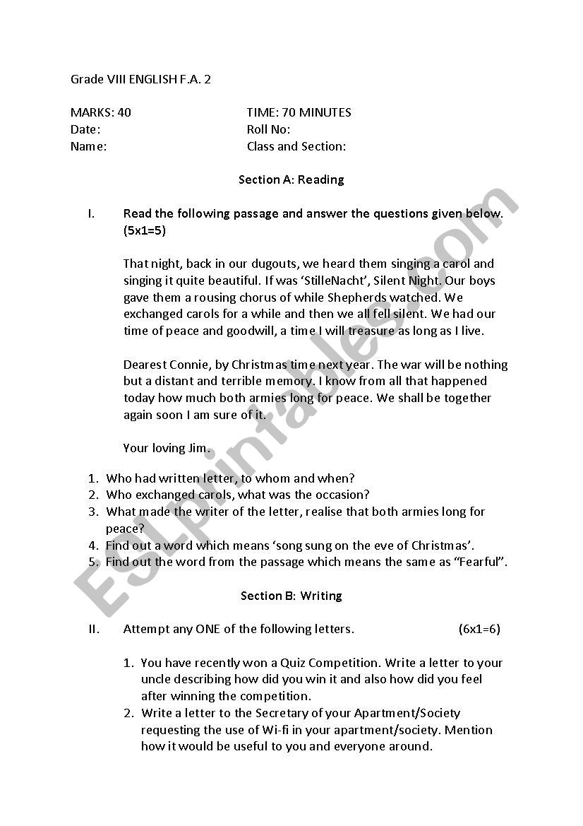 Test for reading and writing worksheet