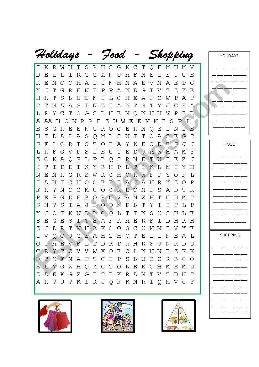 Subject Areas Trinity 4 worksheet