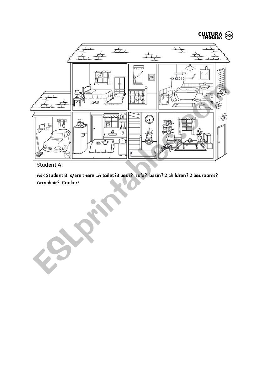 There to be speaking houses worksheet