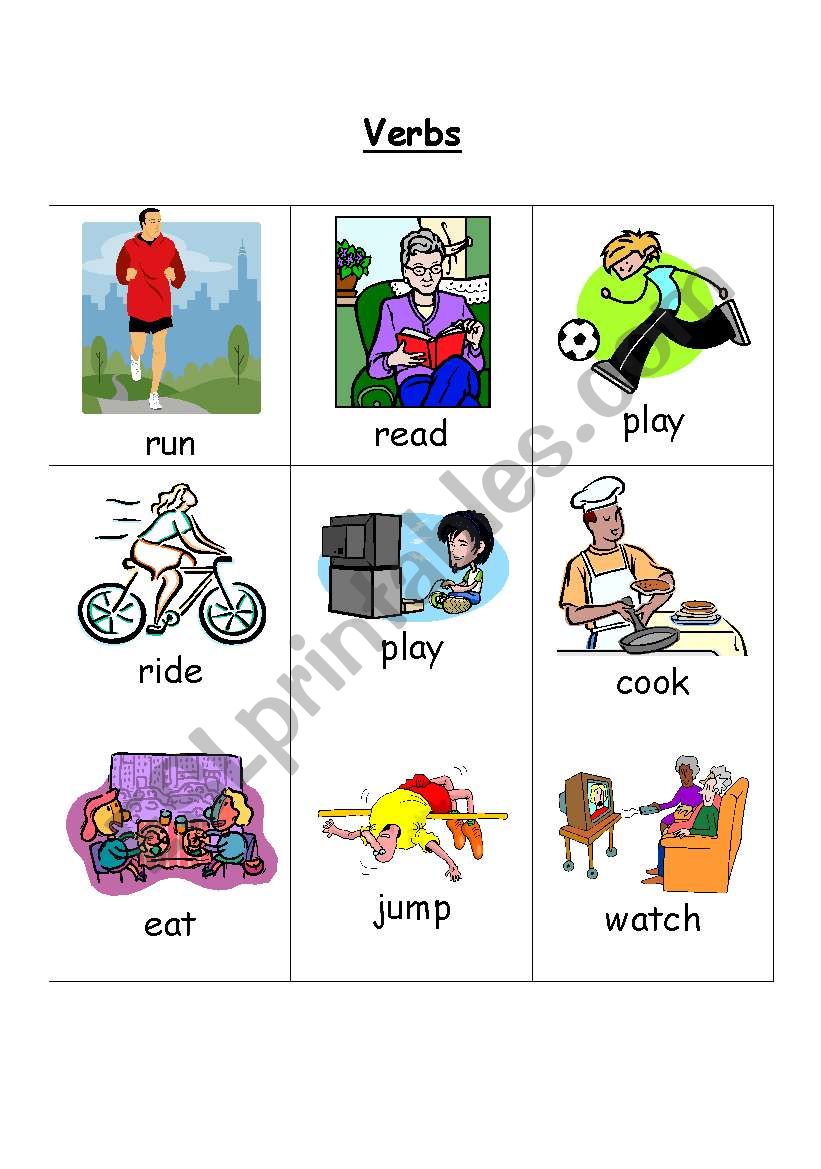 Most used verbs  worksheet