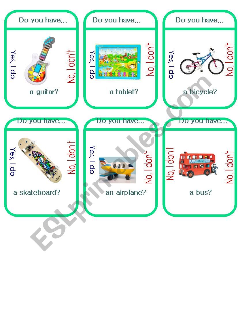 Toys go fish 2 worksheet