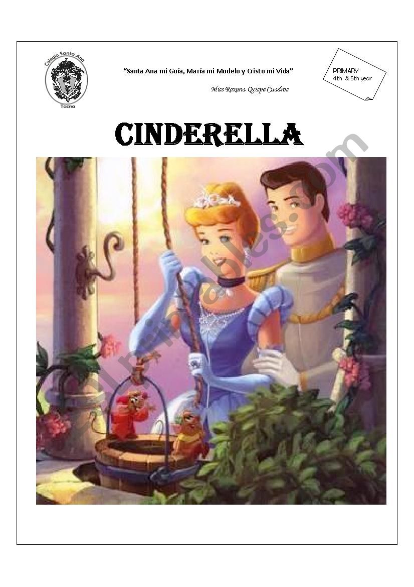 Cinderella Play script (for primary school students)