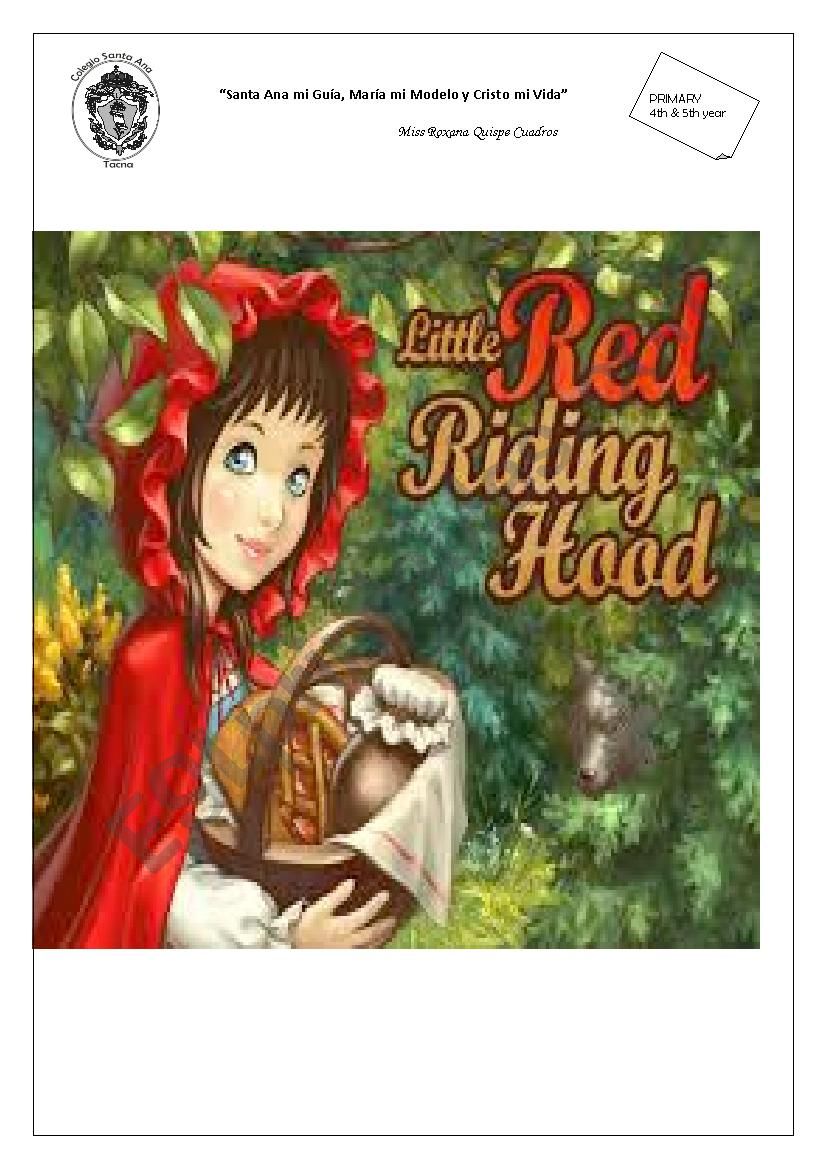 Little Red Riding Hood (easy to perform) for school students