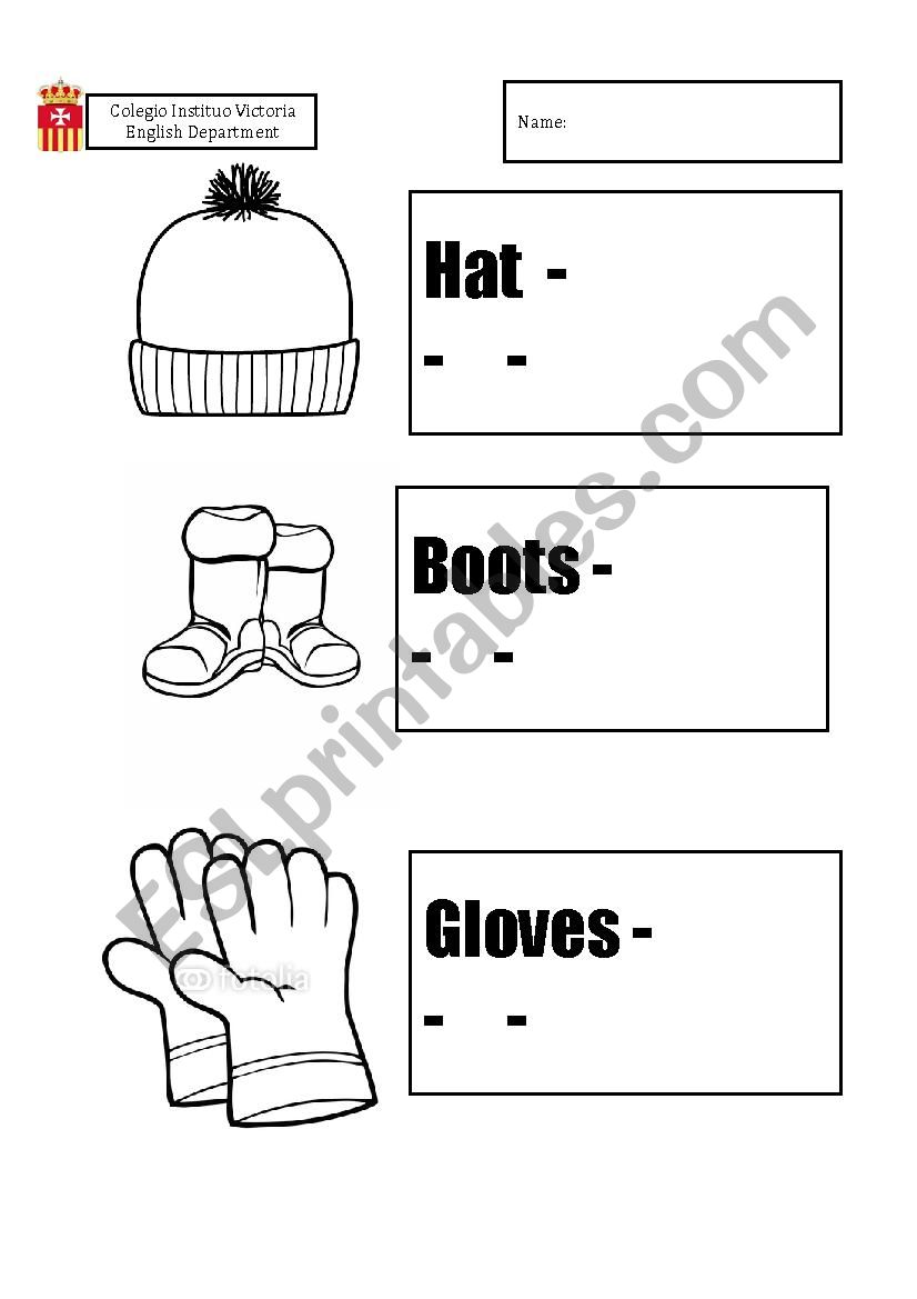 Clothes begginers worksheet
