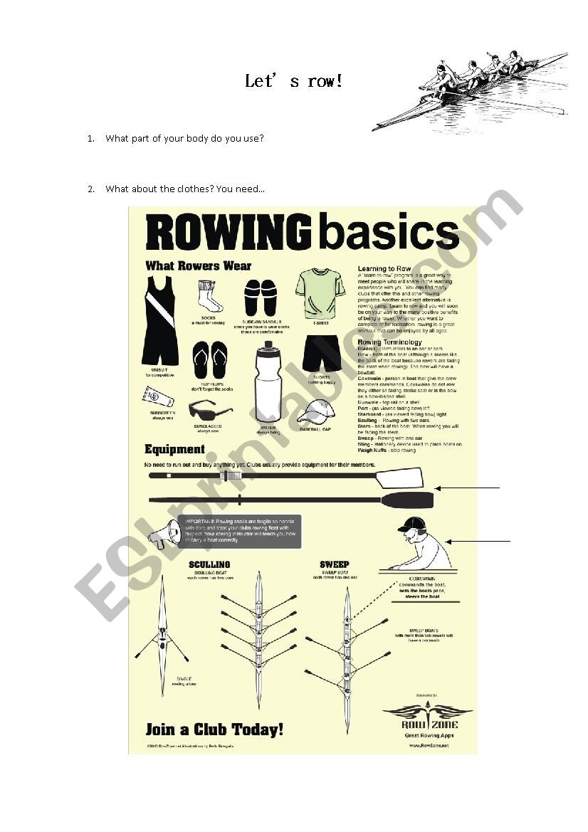 Lets row worksheet