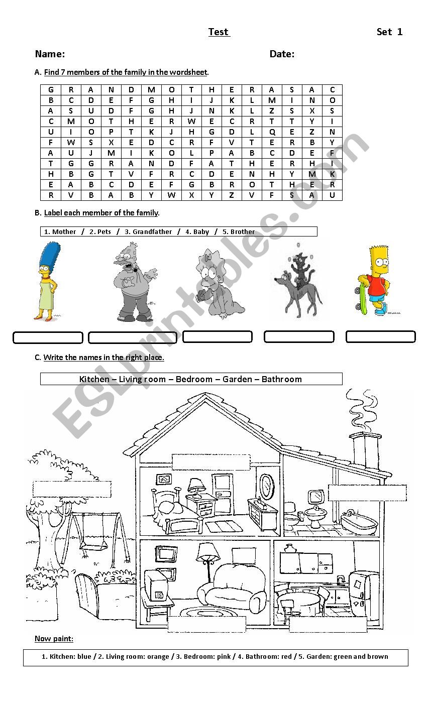 test for beginners worksheet