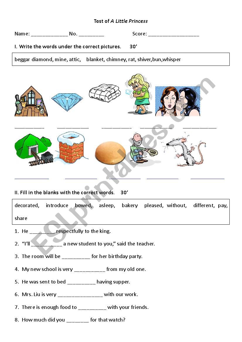 a-little-princess-esl-worksheet-by-sophia366