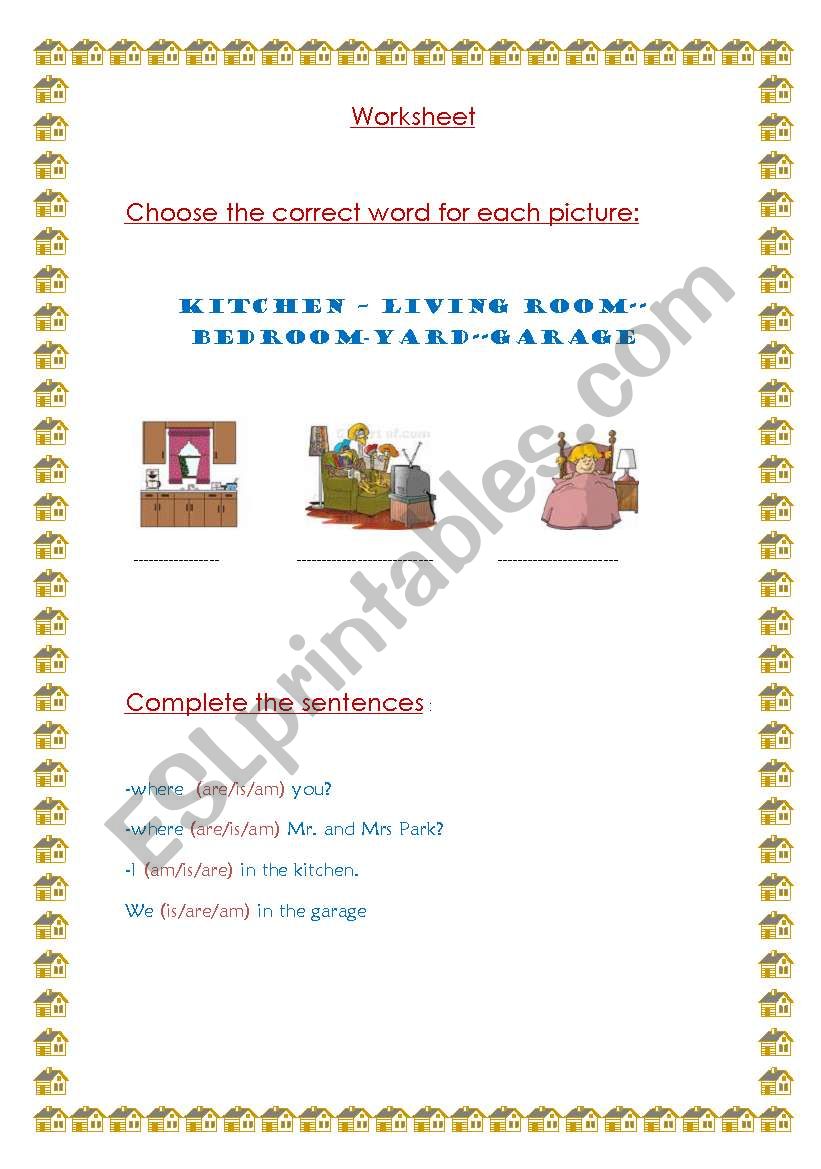 home worksheet