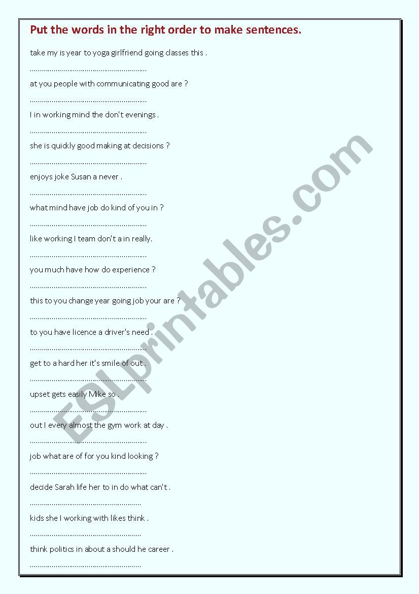 put-the-words-in-the-right-order-to-make-sentences-esl-worksheet-by-stomasz