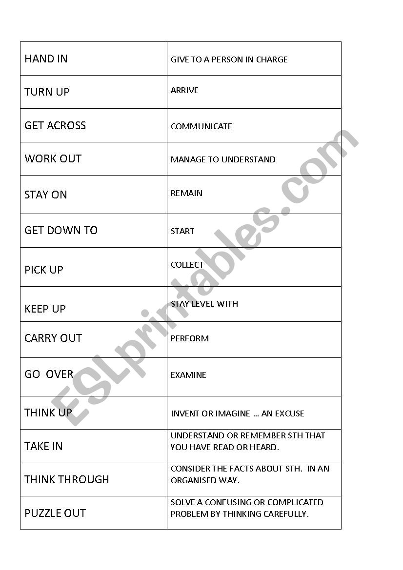 EDUCATION worksheet