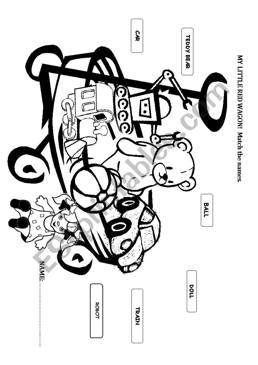 Toys  worksheet