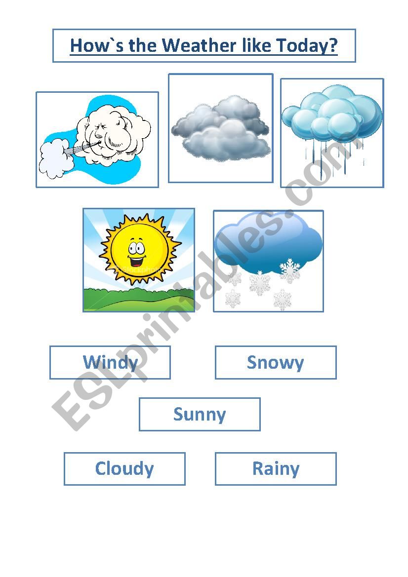 weather worksheet