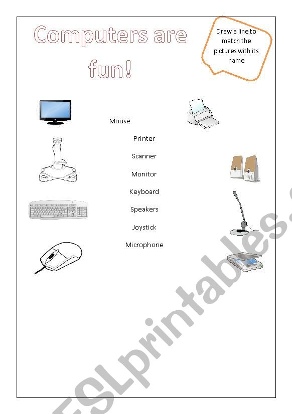 Computer Workseet worksheet