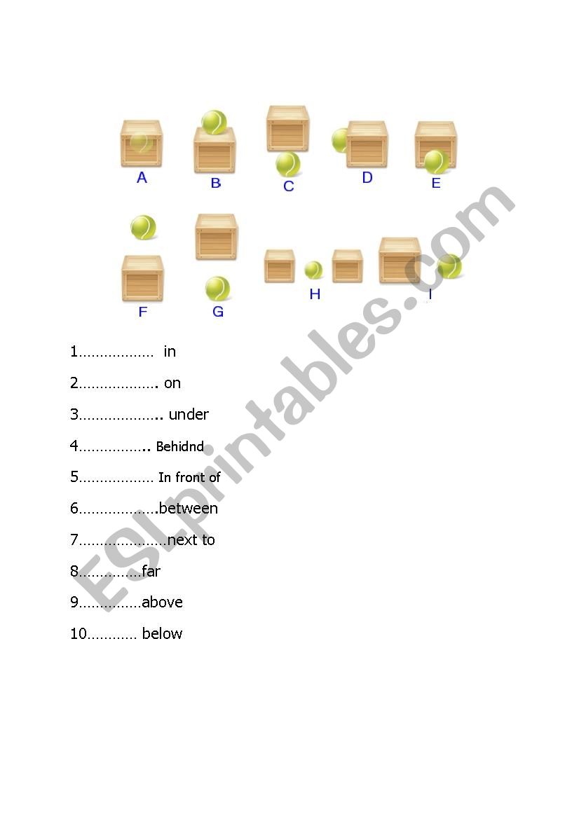 position1 worksheet