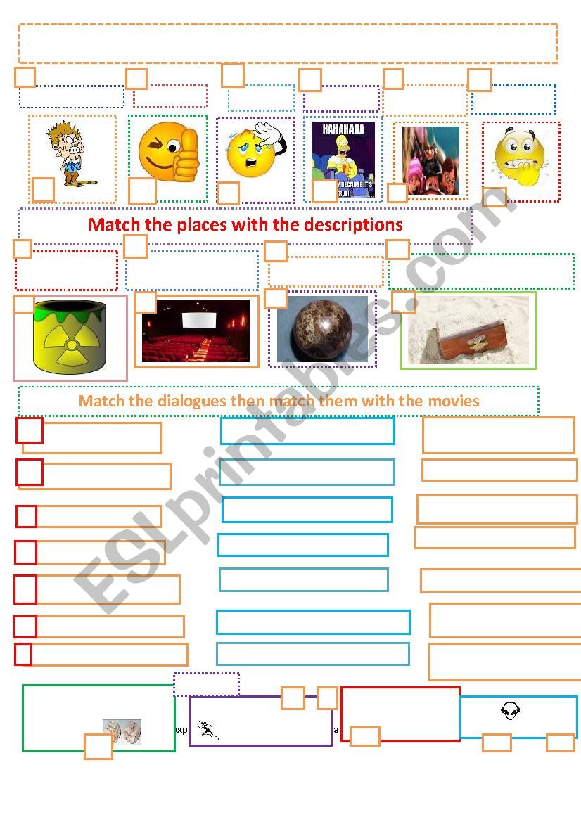 spoken experssions and plot lines