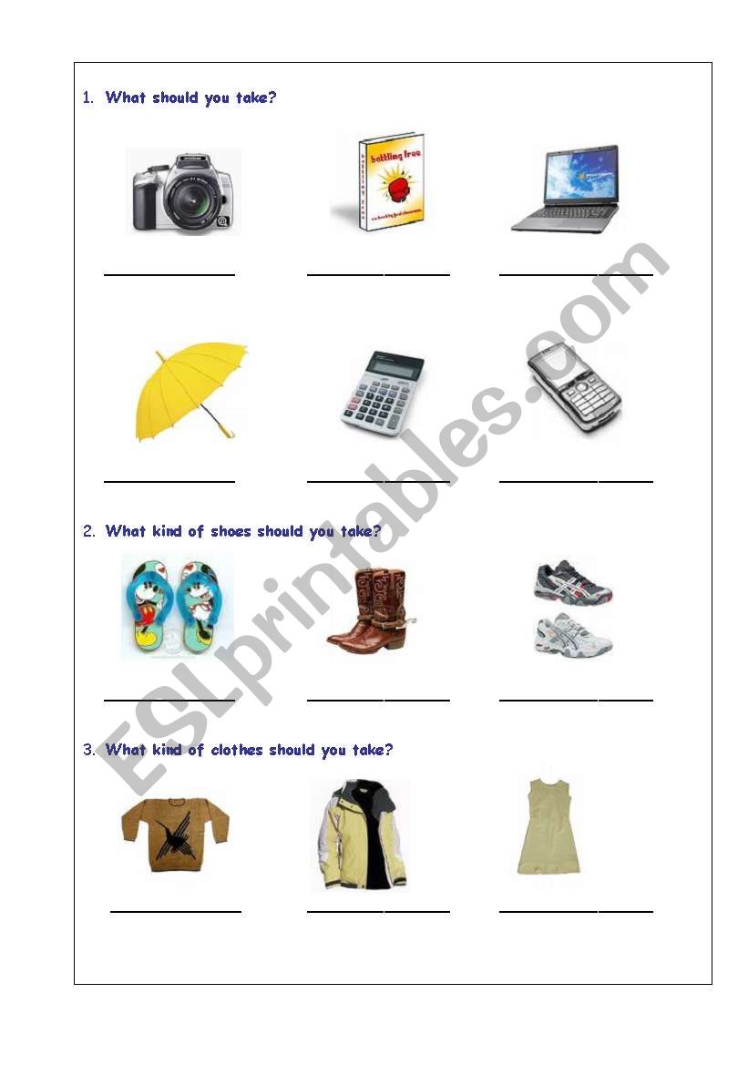 ready for vacations?   part 2 worksheet