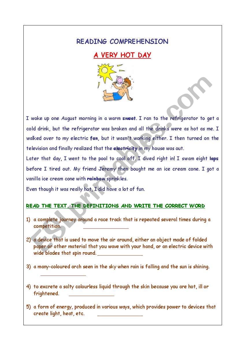 ready for vacations?  part 3 worksheet