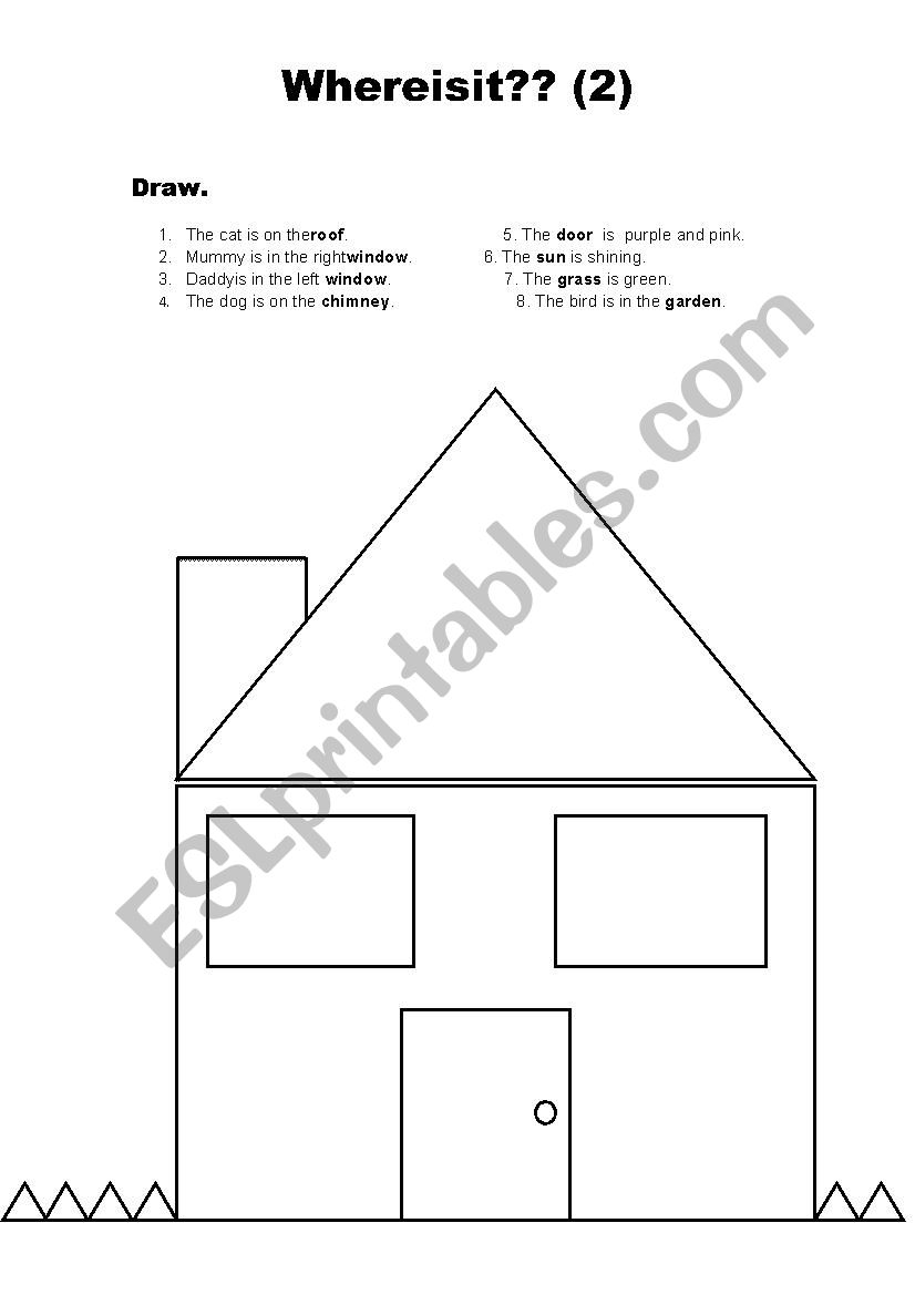 Where is it? (2) worksheet