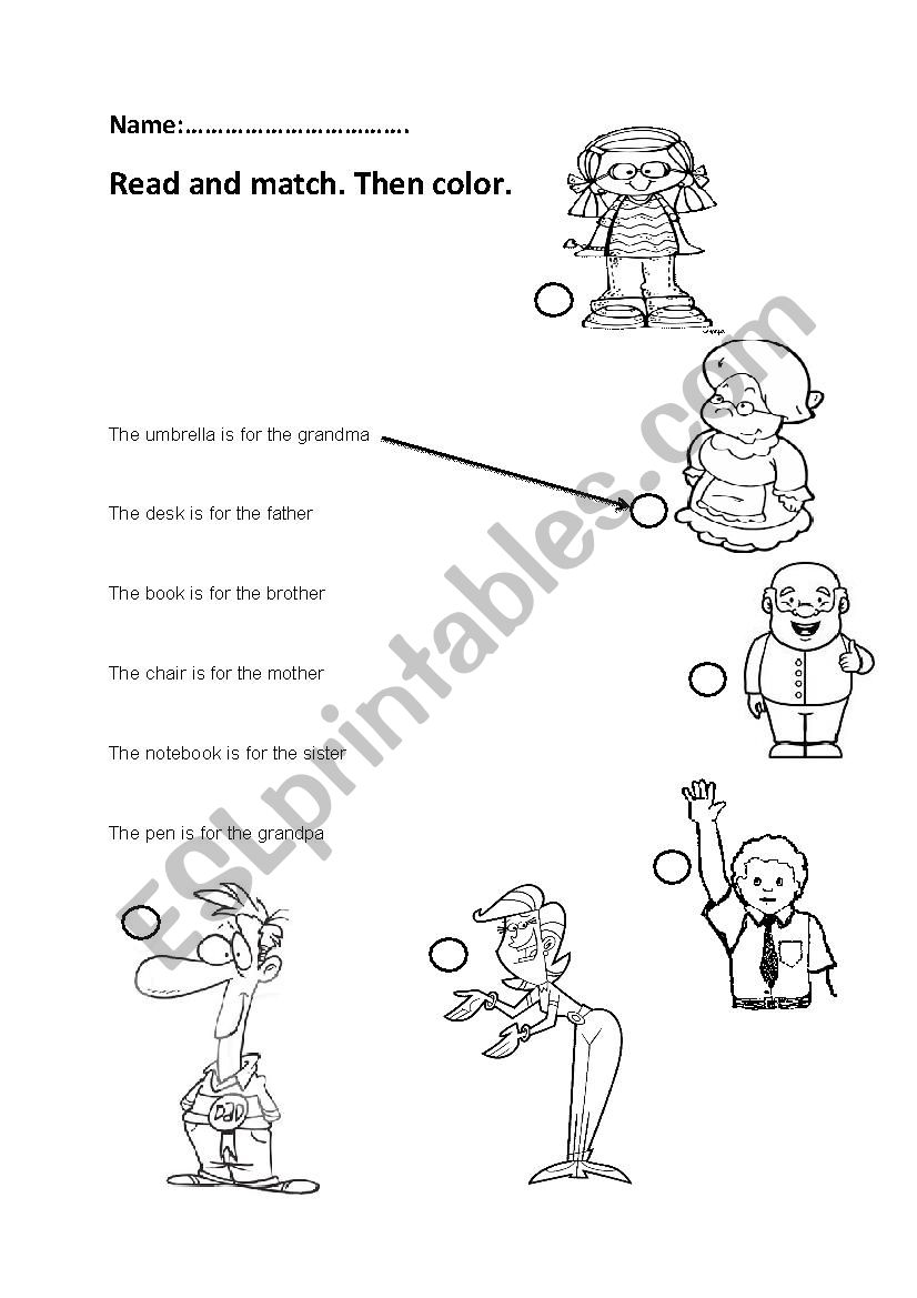 Reading task for primary  worksheet