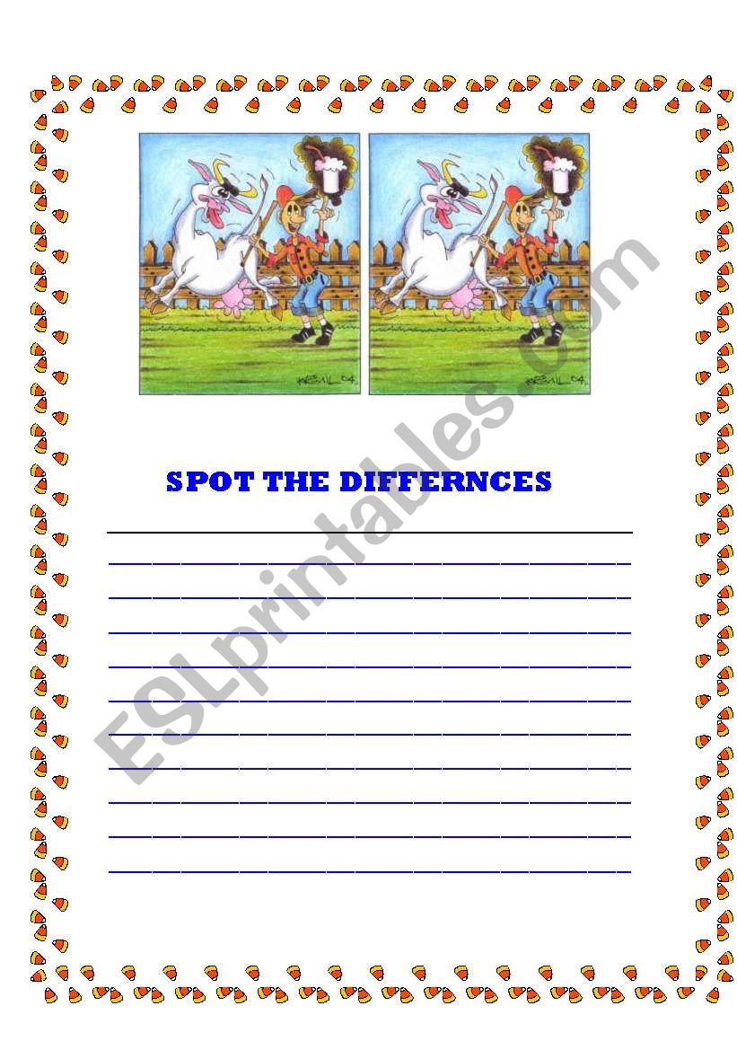 Cowboys worksheet