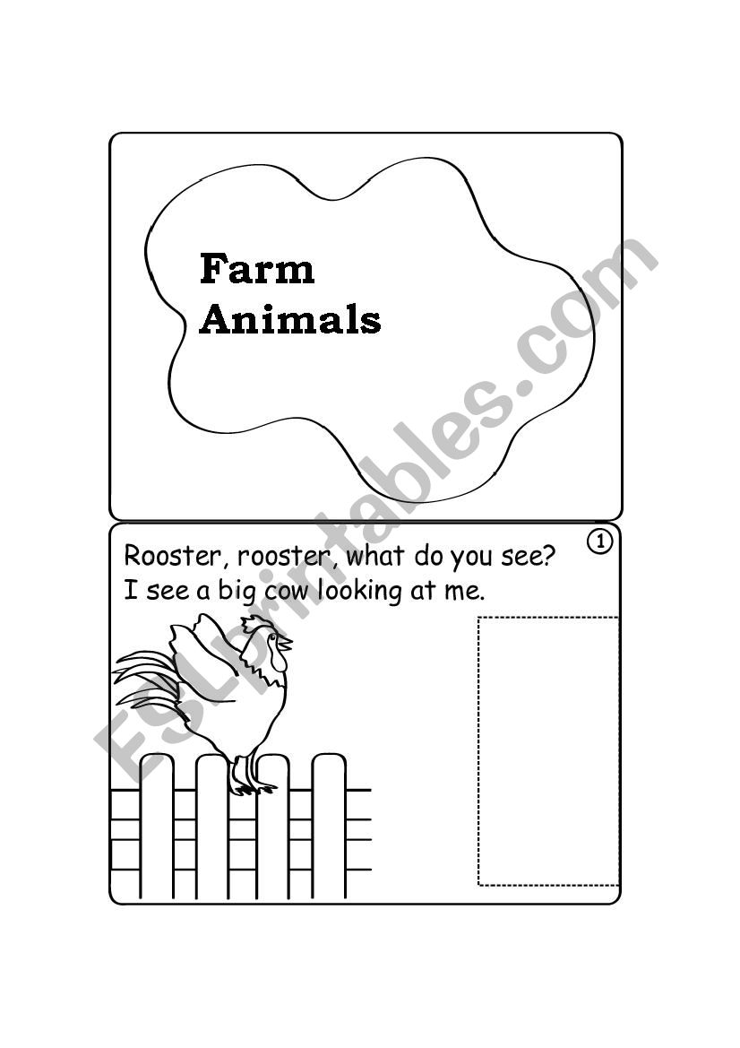 Farm animals worksheet