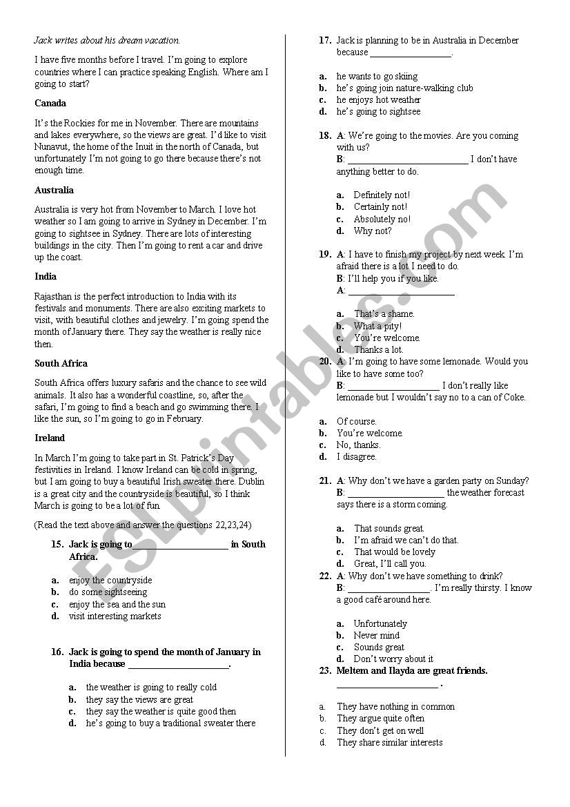Consolidation Worksheet 8.1 (TEOG PRACTICE)