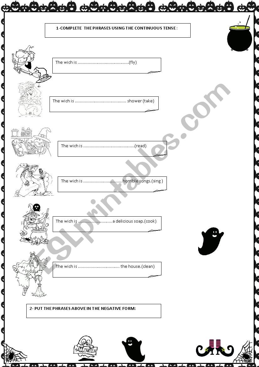 HALLOWEEN  ACTIVITIES worksheet