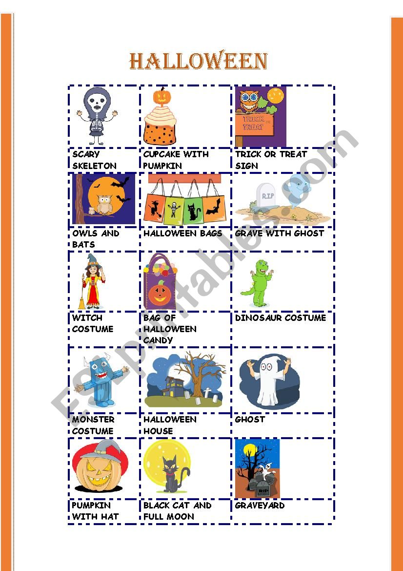 HALLOWEEN  worksheet