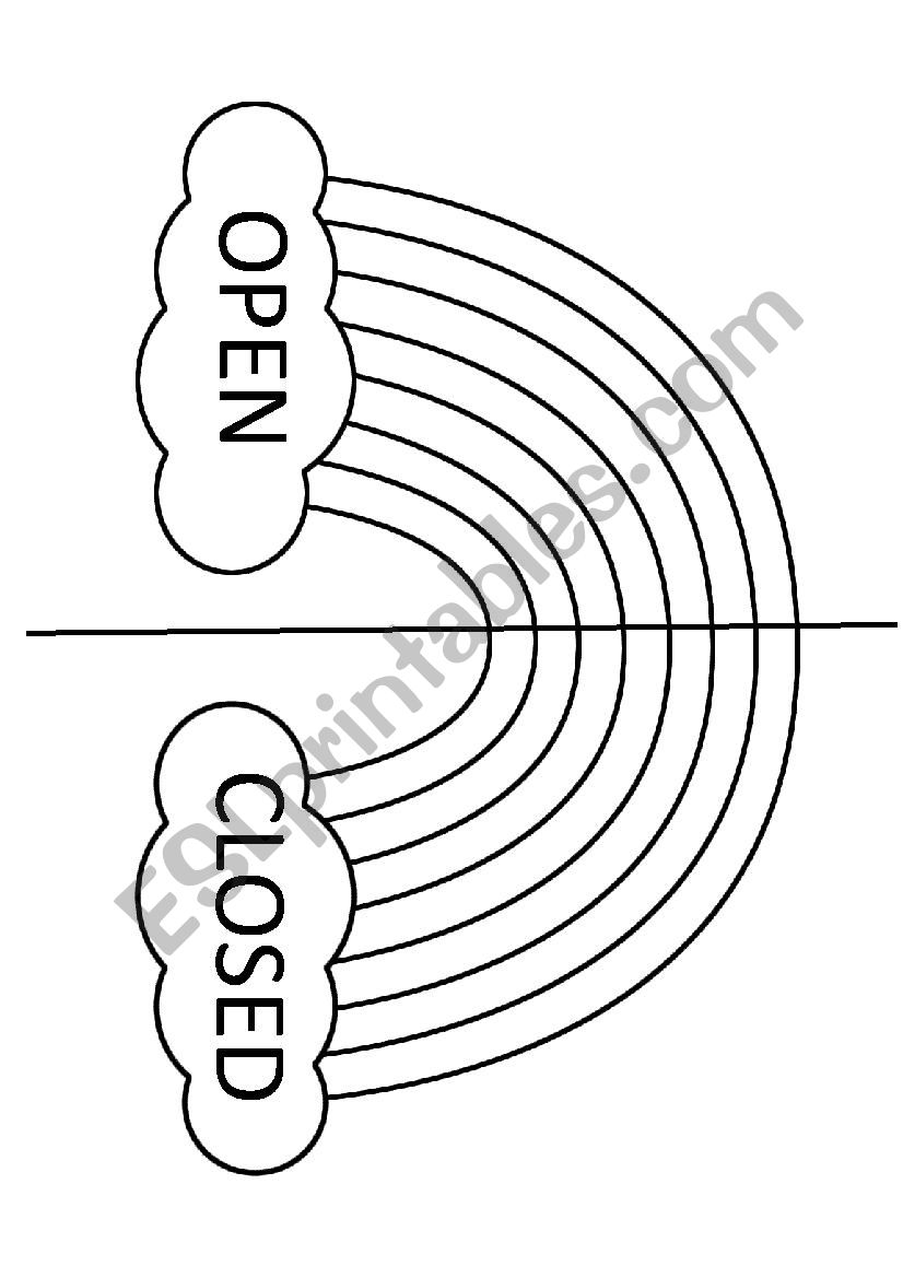 opposites worksheet