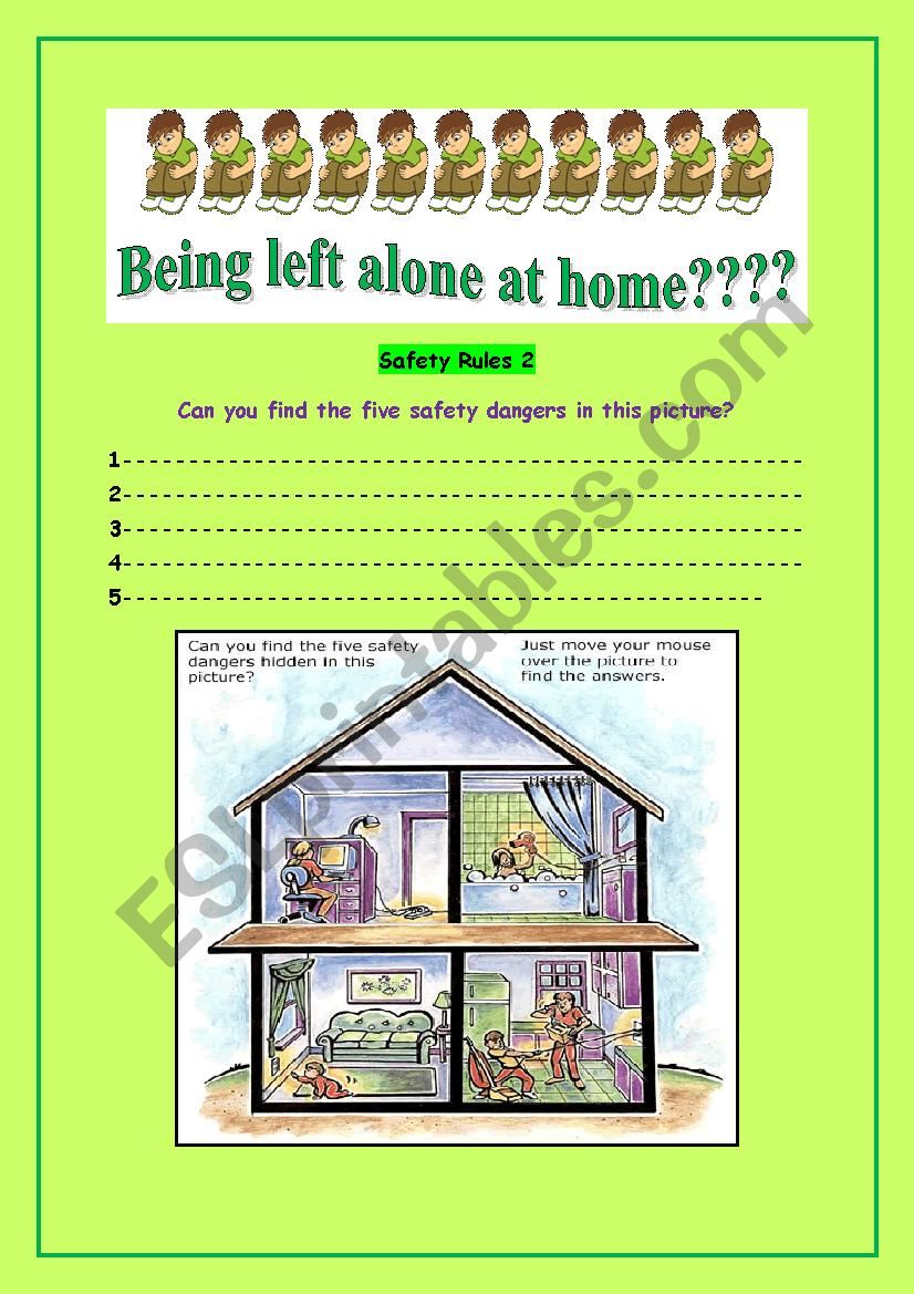 Being left alone at home???( part2)