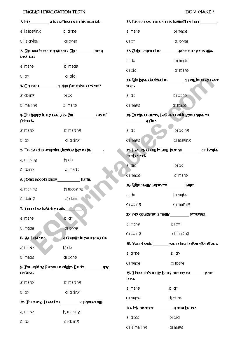 english-evaluation-test-4-esl-worksheet-by-cosme