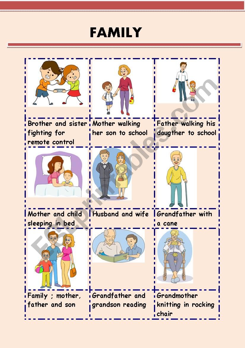 FAMILY 2 worksheet