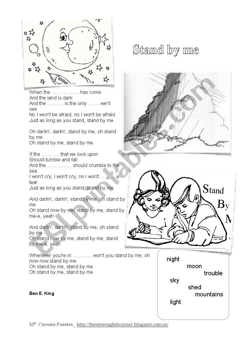 Fill in the gaps of this song_Stand by me