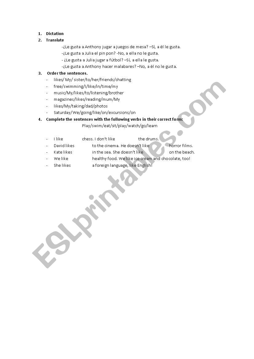 Test 1 tiger tracks 6 worksheet