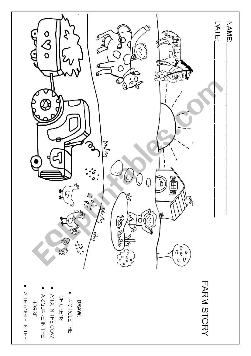 FIND THE ANIMALS worksheet