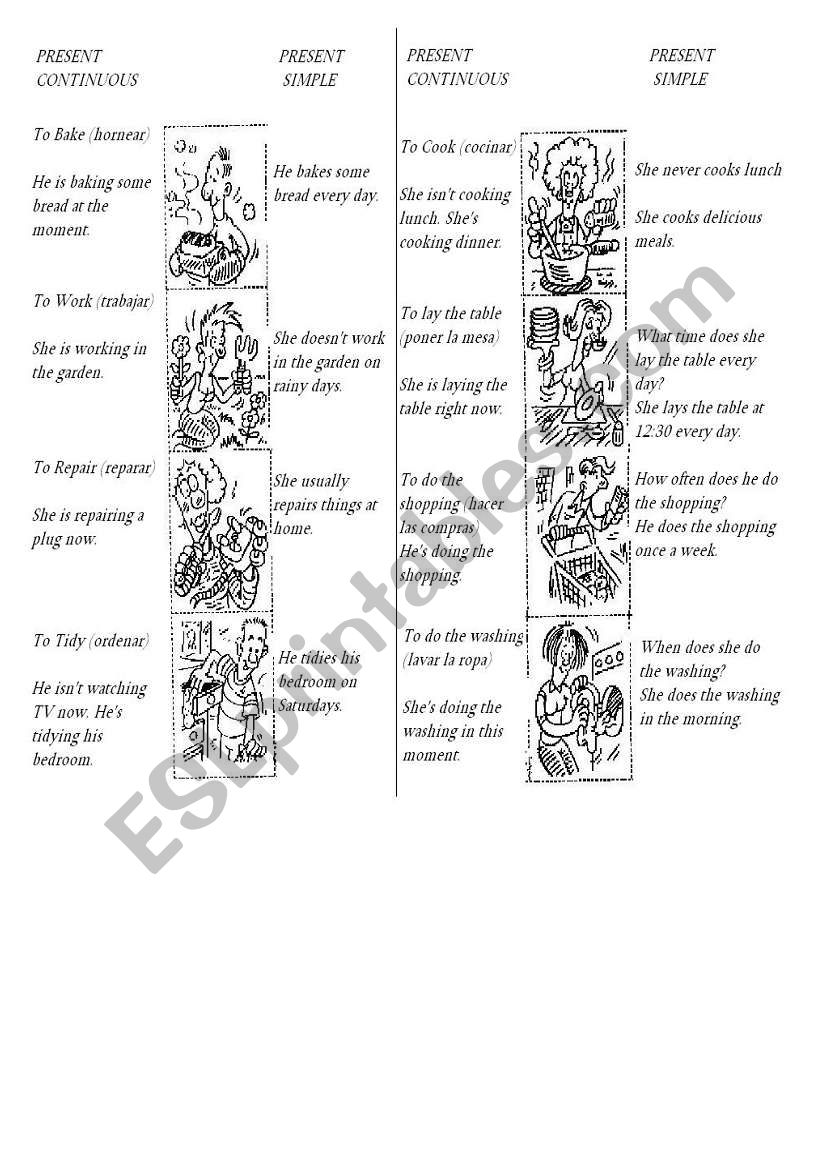 Household 1 worksheet