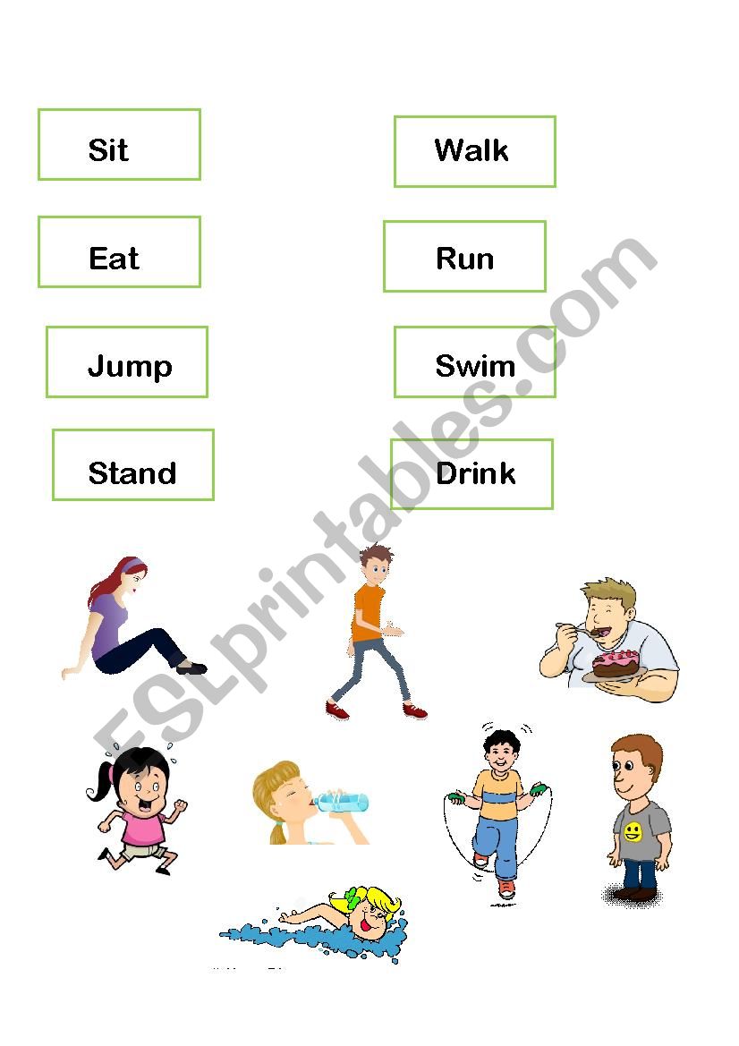 Verb worksheet