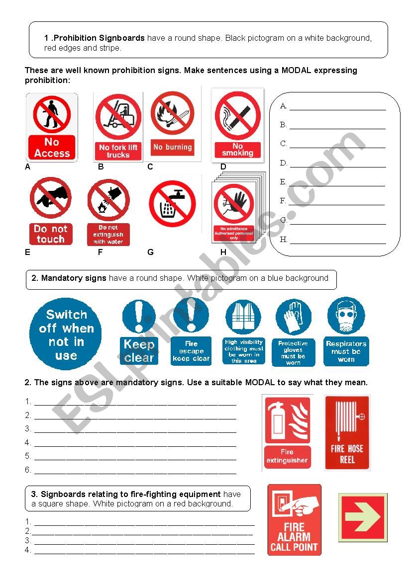 TECHNICAL ENGLISH. SIGNS AND MODALS.