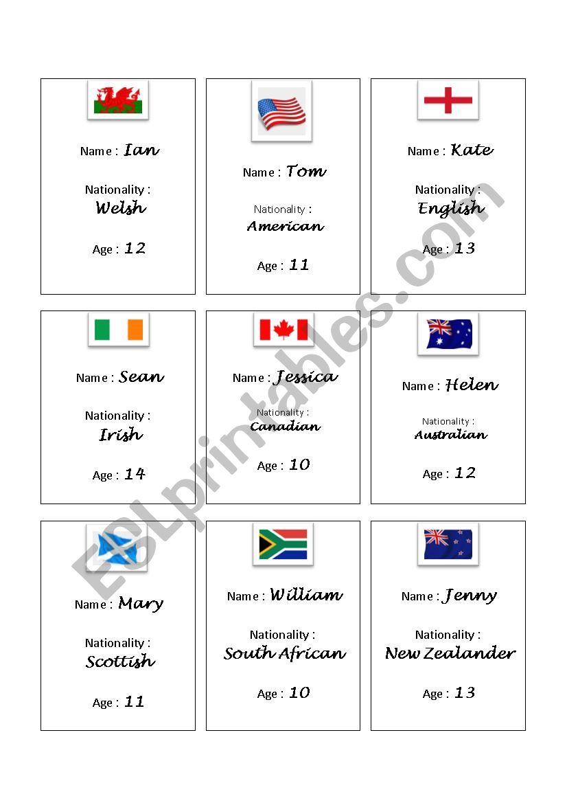 Are you from....? worksheet