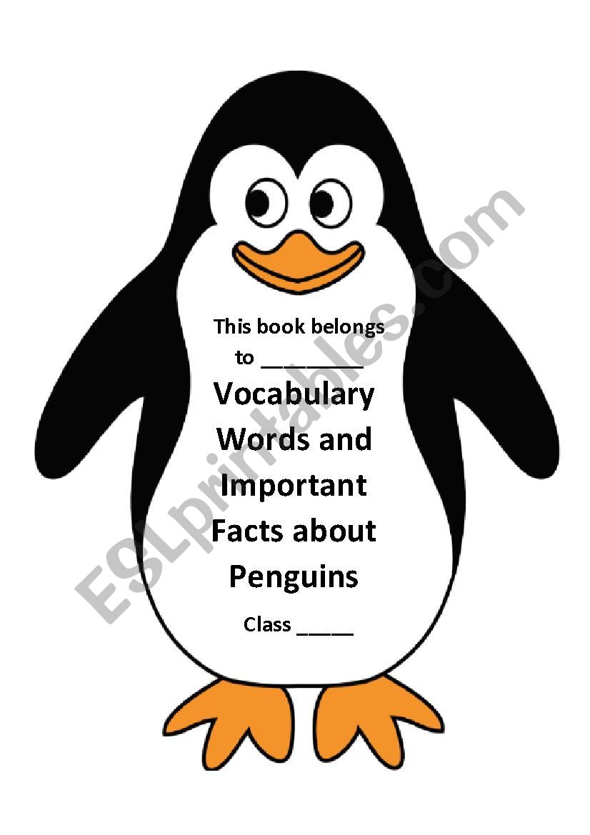 PENGUIN BOOK worksheet