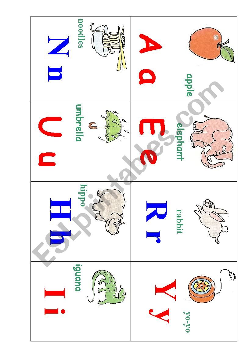 ABC bingo  worksheet