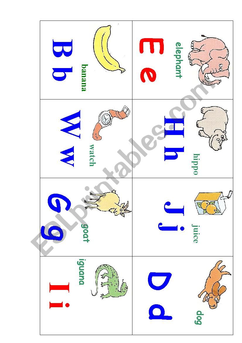 ABC bingo  worksheet