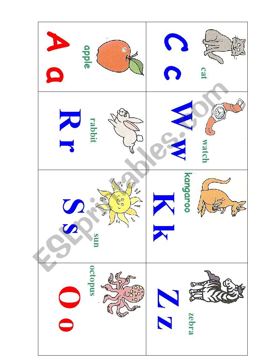 ABC bingo  worksheet