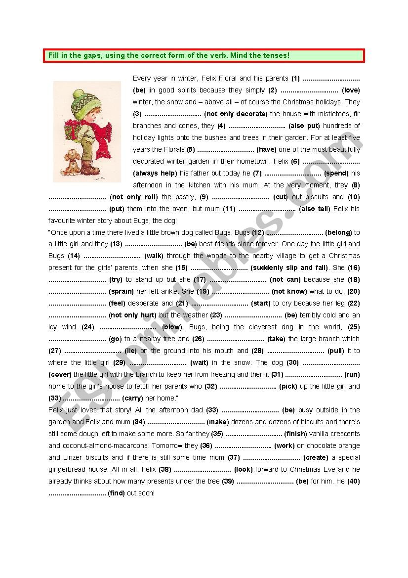 All Tenses (4)  worksheet