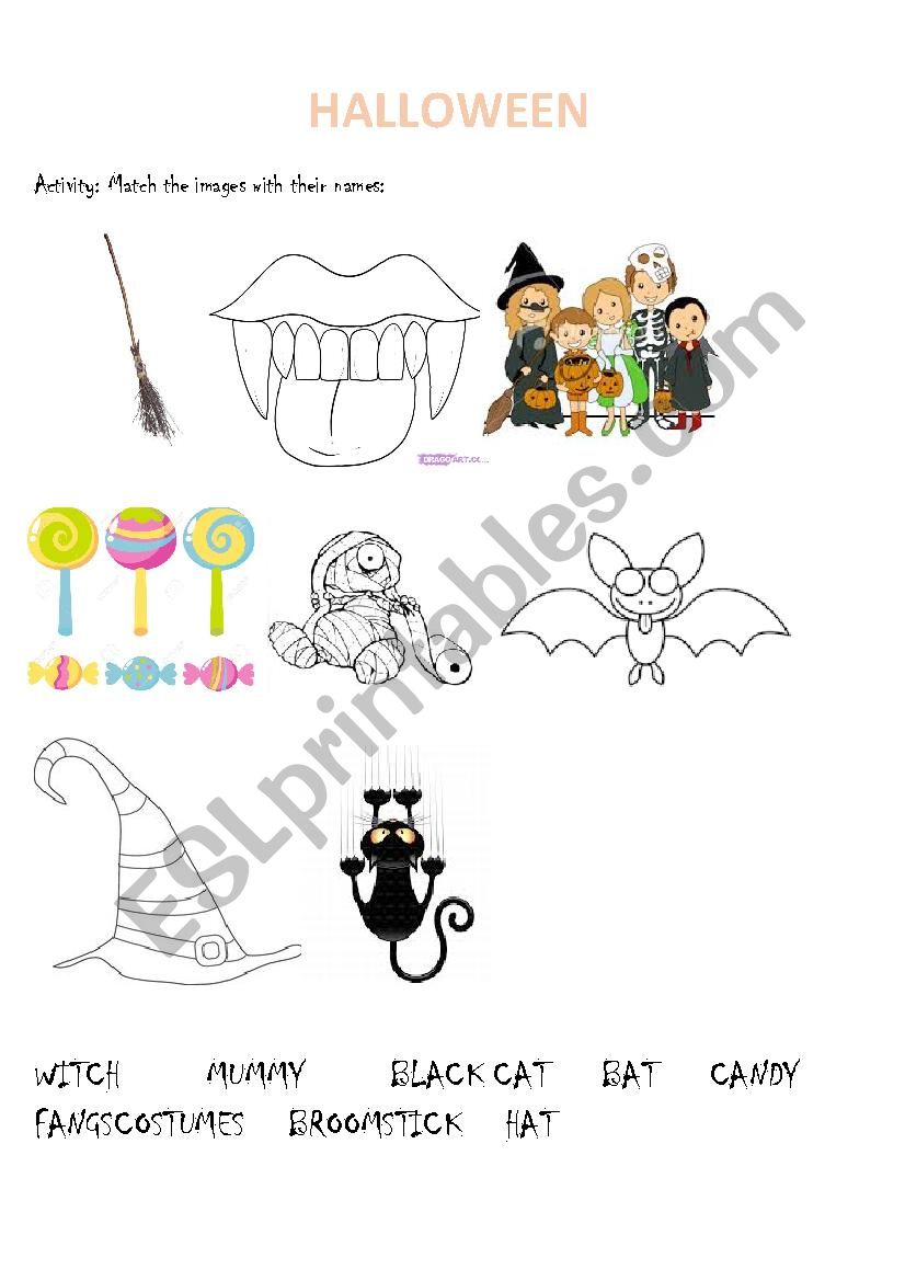 Halloween Fun worksheet